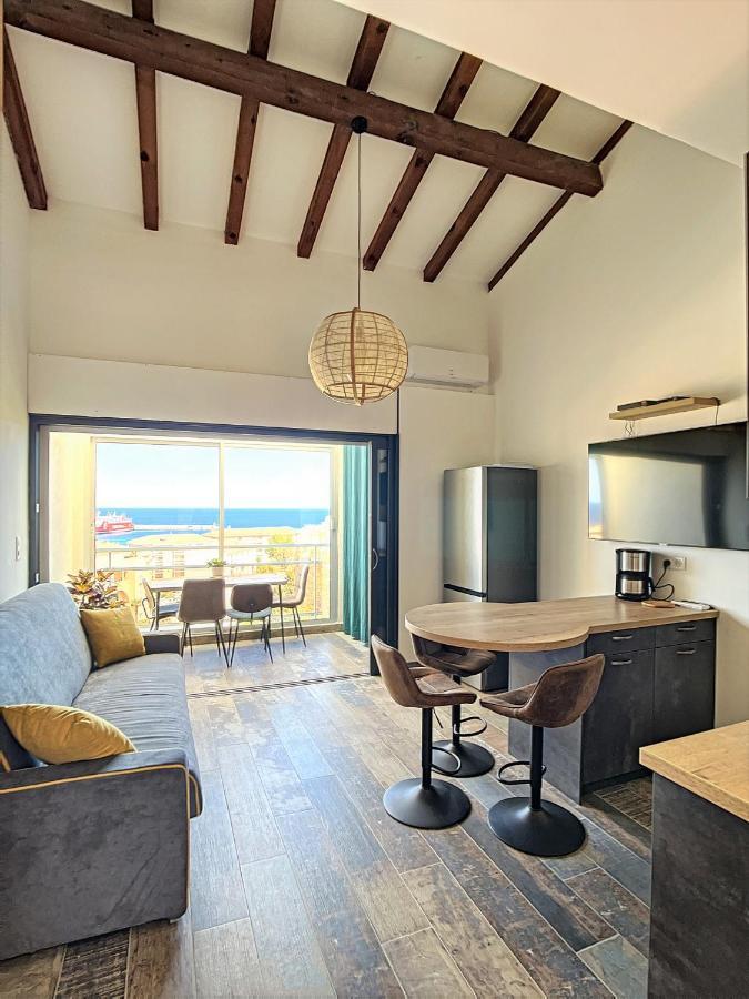Tres Beau Duplex Vue Panoramique Mer, Proche Plage LʼÎle-Rousse Exteriér fotografie