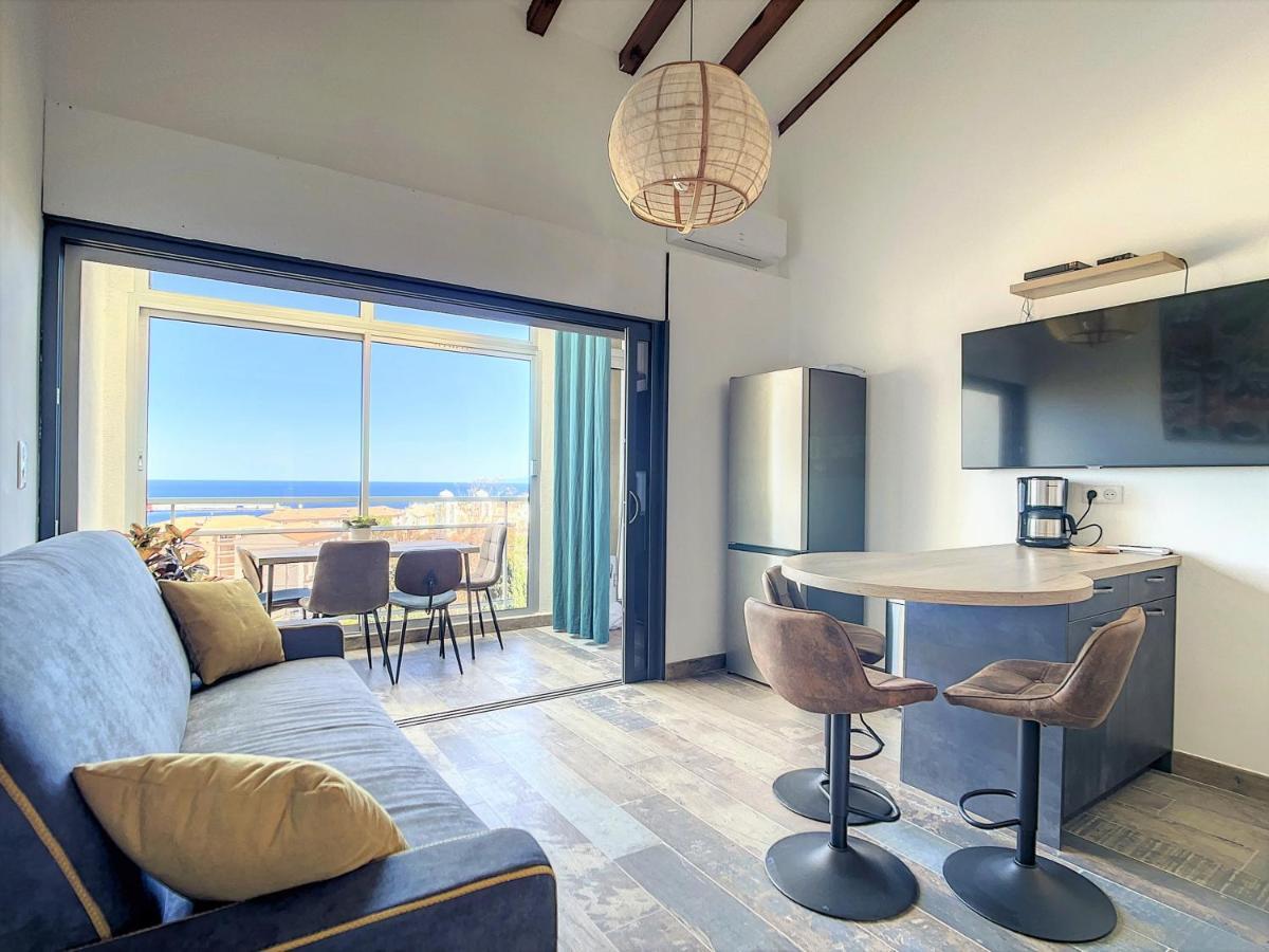 Tres Beau Duplex Vue Panoramique Mer, Proche Plage LʼÎle-Rousse Exteriér fotografie